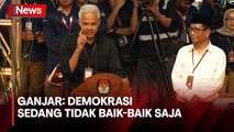 Ganjar Sebut Demokrasi Belum Baik-Baik Saja, Rakyat Indonesia Bersama Kami