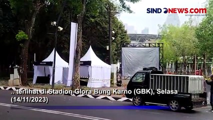 Spanduk Hingga Pembatas Pintu Masuk Telah Rampung di Siapkan Promotor, Jelang Konser Coldplay