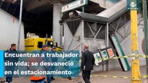 Tráiler tira señalamientos del Metro Ricardo Flores Magón al intentar hacer maniobra