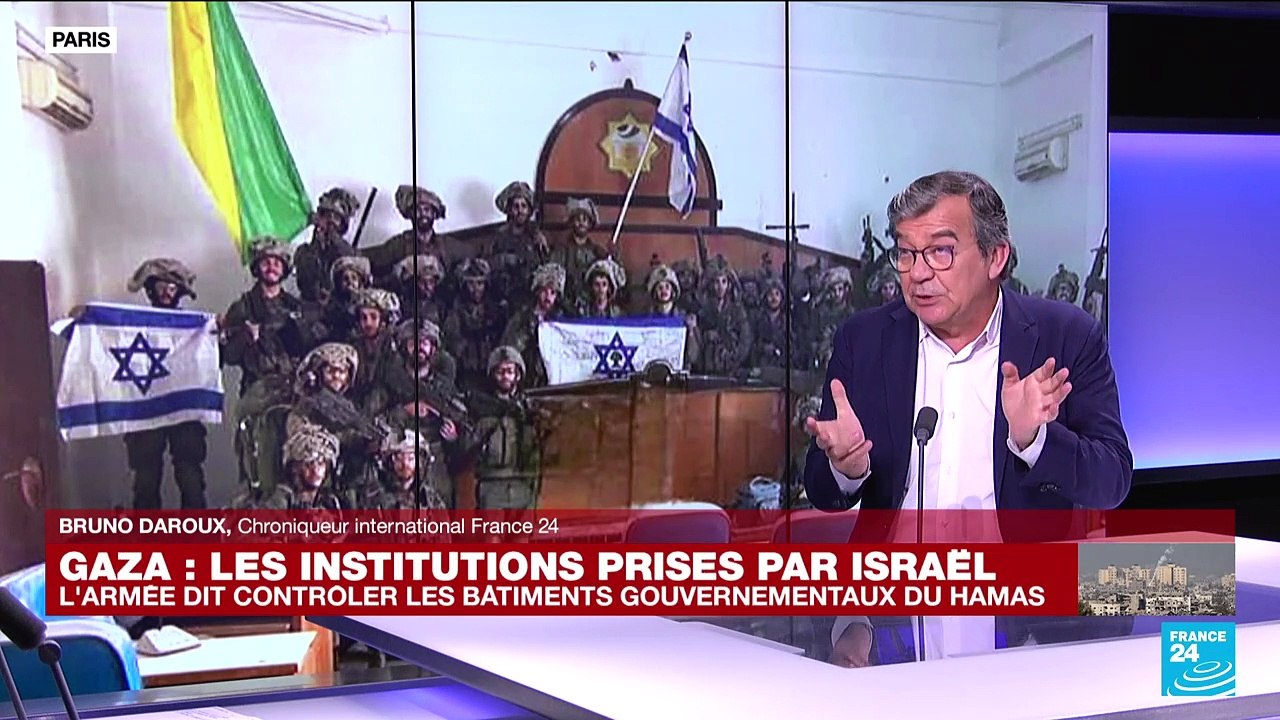 Gaza : les soldats israéliens revendiquent la prise de plusieurs bâtiments officiels du Hamas