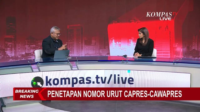 Arief Budiman Menjelaskan Soal Tahapan Selanjutnya Usai Penetapan Nomor Urut Capres Cawapres