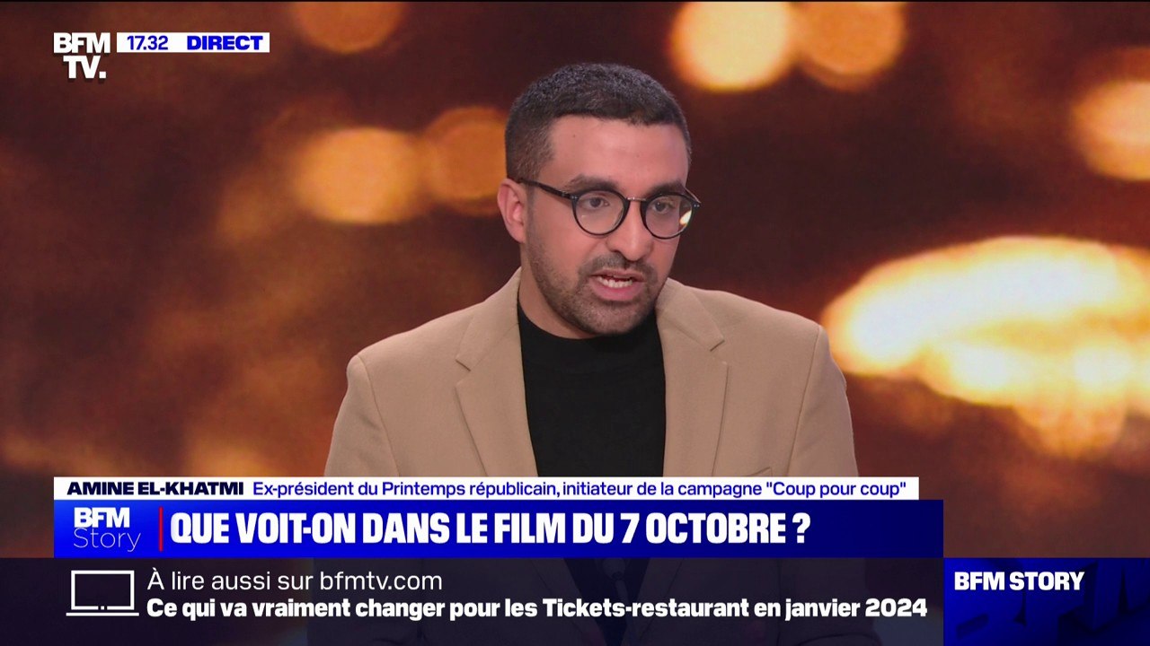 Images des attaques du Hamas en Israël: "Il y a une volonté d'humilier les corps par-delà la mort" pour Amine El-Khatmi (essayiste et ex-président du Printemps républicain)