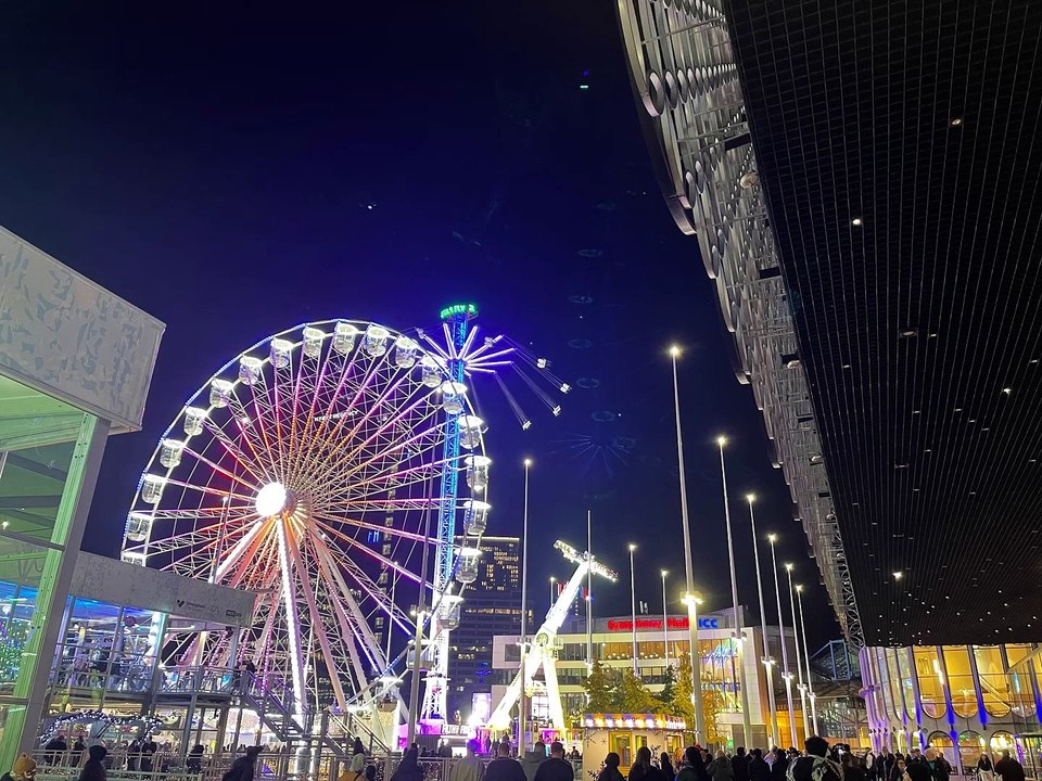 Take a tour around Christmas in Centenary Square, Birmingham