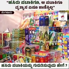 ಹಸಿರು ಪಟಾಕಿಯನ್ನು ಗುರುತಿಸುವುದು ಹೇಗೆ?   | Green Crackers | Diwali
