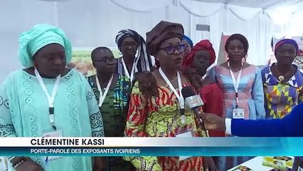 Le Ministre du Commerce Souleymane Diarrassouba sur les stands de la Foire du Caire en Egypte