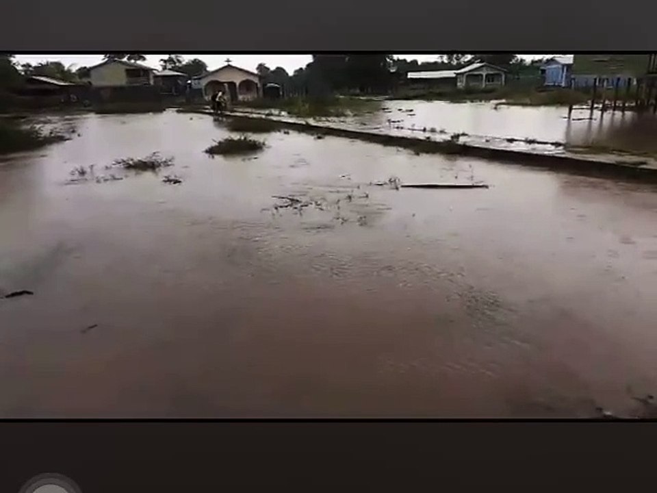 Lluvias dejan anegados varios sectores de Gracias a Dios