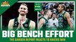Is Celtics Bench Starting to HEAT UP? | Garden Report Reacts