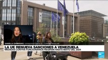 Informe desde Caracas: UE extiende sanciones a Venezuela por seis meses en lugar de un año