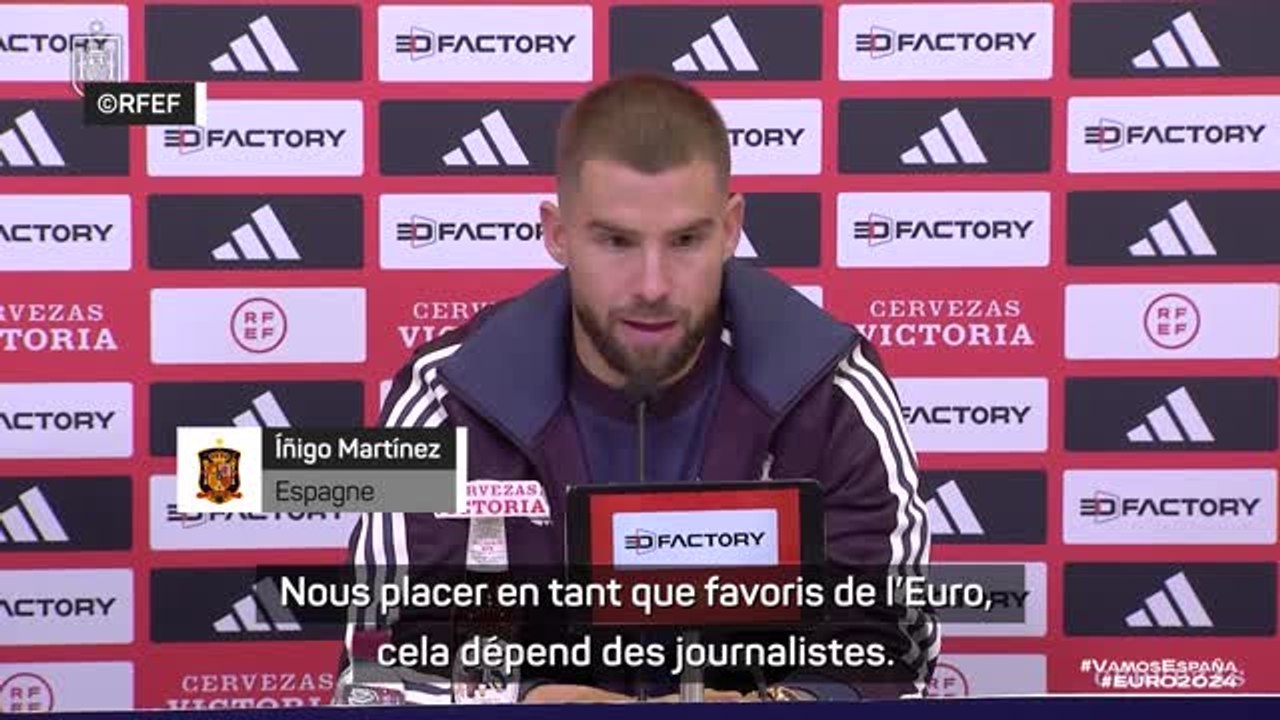 Espagne - Íñigo Martínez : "Aucun doute, on peut gagner l'Euro 2024"