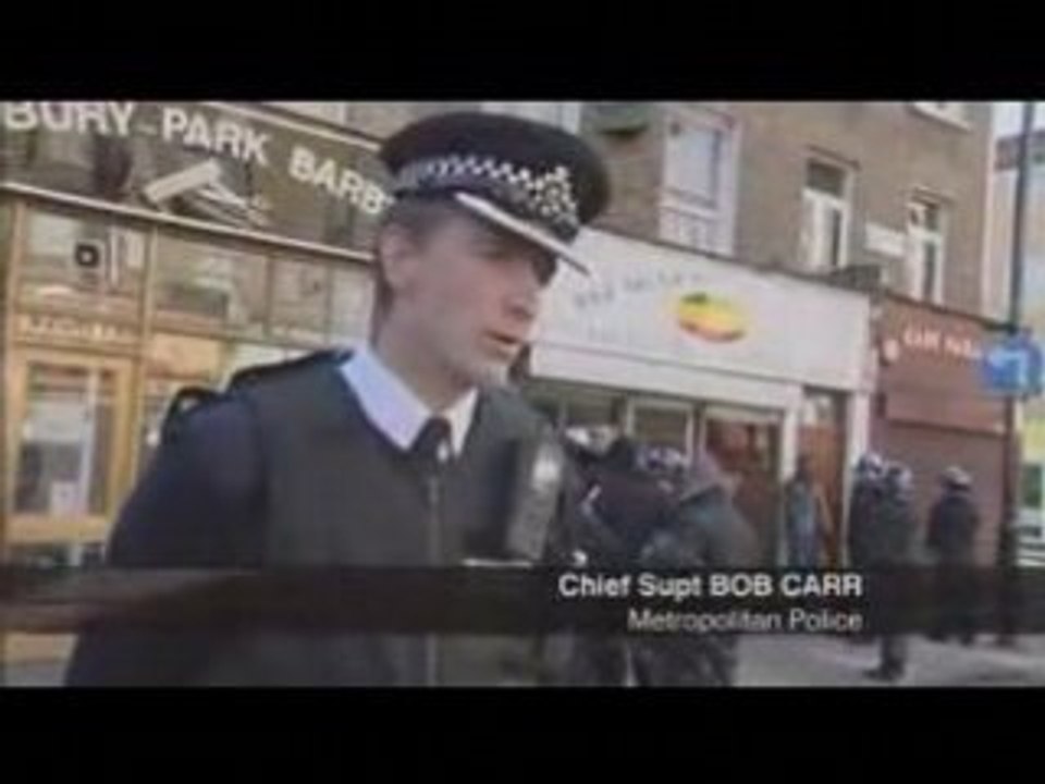 1100 policiers Rafle  le quartier algérien de Londres