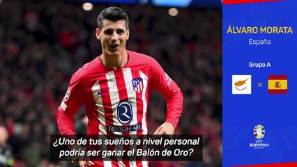 MORATA no piensa en el BALÓN DE ORO