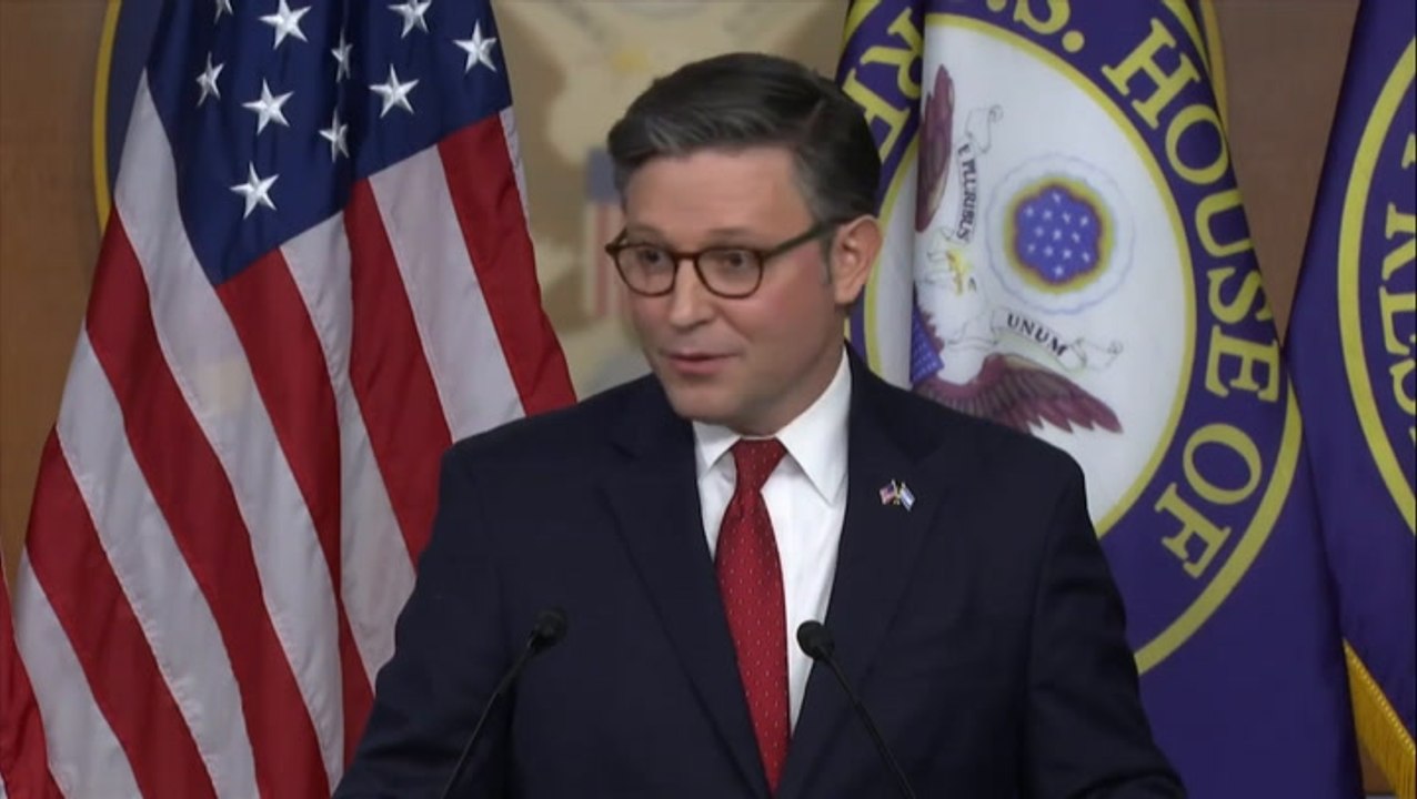 Speaker Mike Johnson says Congress ‘addicted’ to deficit spending