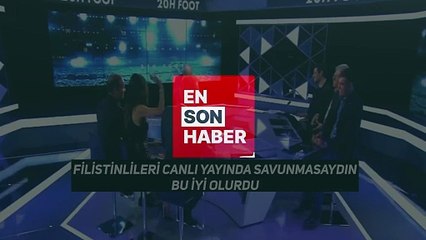 Fransız kanalında Filistin gerginliği: Sunucu konuğu azarladı