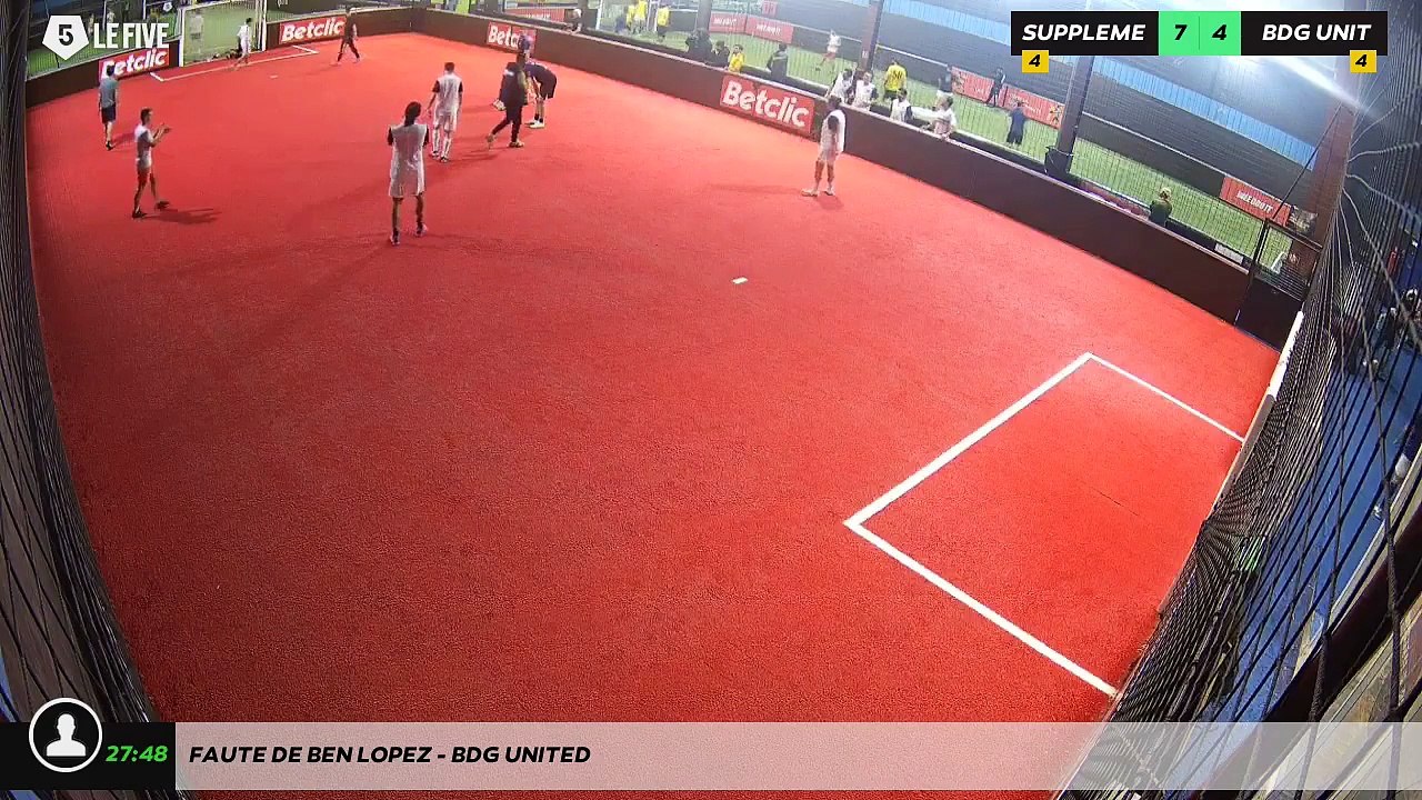 Faute de BEN LOPEZ - BDG UNITED
