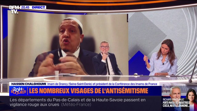 Propos d'Abdelali Mamoun sur les actes antisémites: Ces propos qui mettent des doutes sur cette réalité sont scandaleux , pour le président de la Conférence des Imams de France, Hassen Chalghoumi