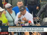 Sucre | Motorizados se movilizan en Cumaná para la defensa de la Guayana Esequiba