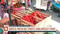Sube el precio de las verduras