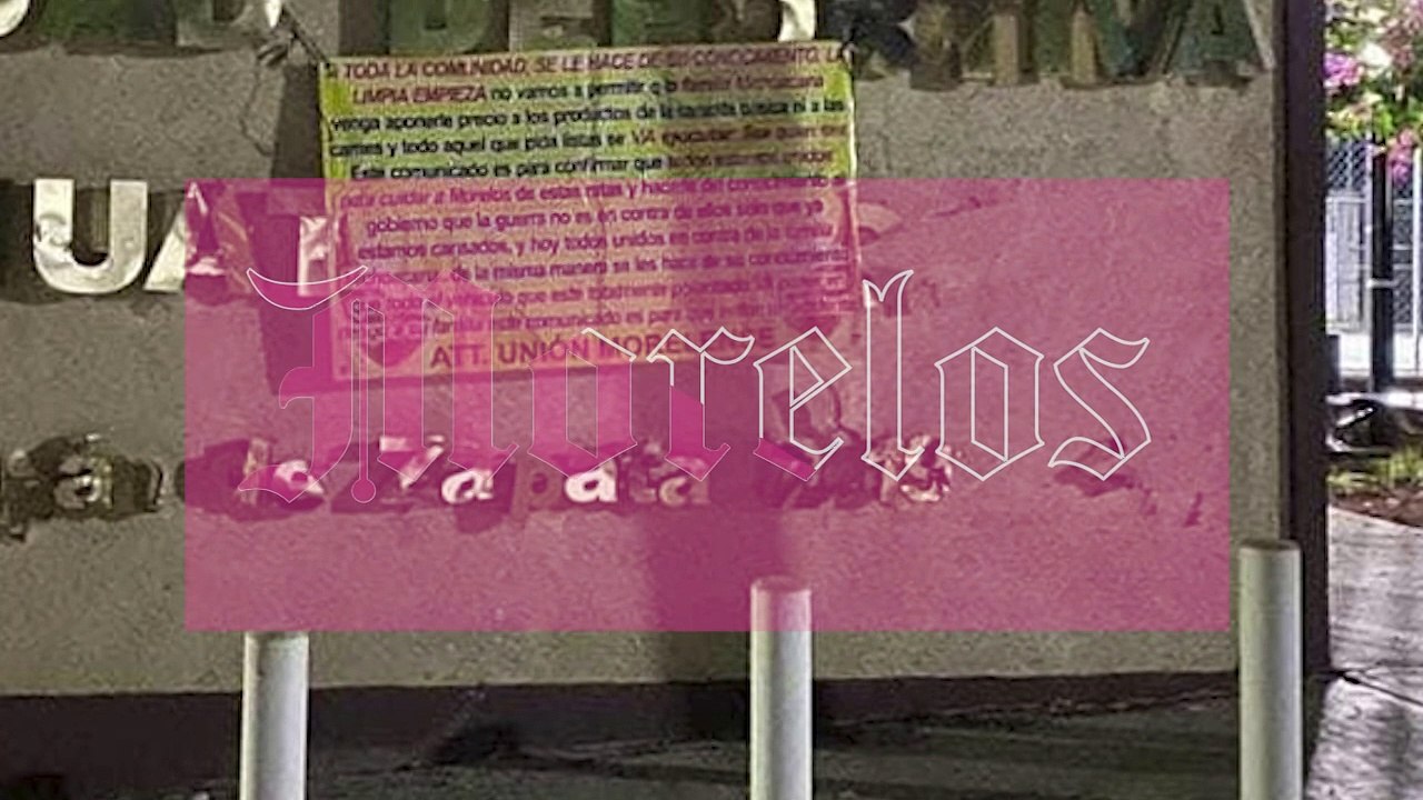 Migra crimen de Guerrero a Morelos debido al huracán
