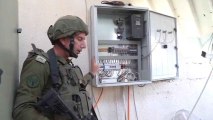 El Ejército de Israel muestra los túneles de Hamás en el hospital Rantisi.