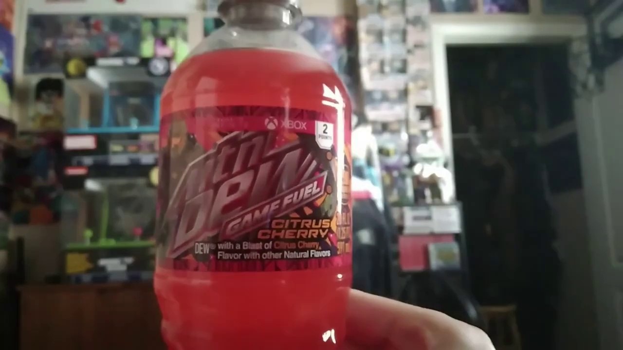 Johndagamer S Munchies Review Mountain Dew Game Fuel Mystic Punch Citrus Cherry Video