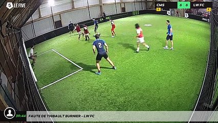 Faute de Thibault BURNIER - LW FC