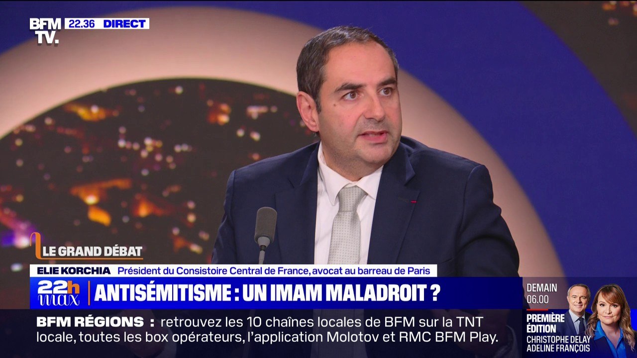 "On a eu des propos de l'ordre de l'indécence et de l'inconscience": Élie Korchia, président du Consistoire central de France, réagit aux déclarations d'Abdelali Mamoun sur les actes antisémites