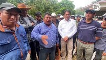 Cierran válvulas del Yurivia; representantes de 23 comunidades exigen que gobierno estatal cumpla acuerdos