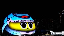 Las Vegas Sphere wears giant F1 helmet ahead of inaugural grand prix