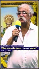 What does the word 'Ashwa' mean_ - Sadguru Aniruddha Bapu explains#AniruddhaBapu #HorsePower