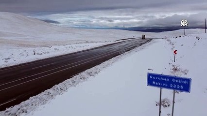 Van, Bitlis ve Muş'un yüksek kesimlerinde kar etkili oldu