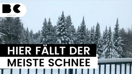 Extrem viel Schneefall am Wochenende erwartet!
