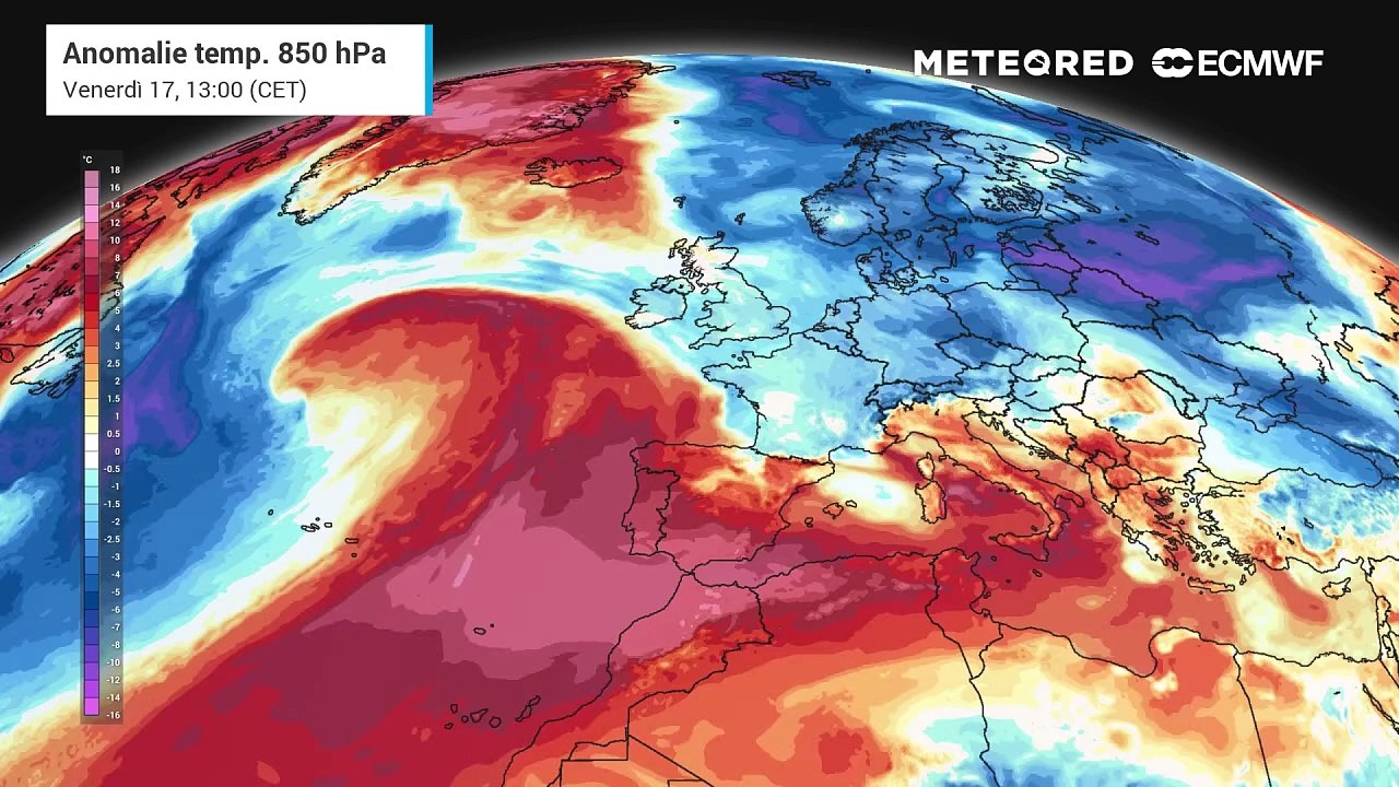Anomalia Termica Europa
