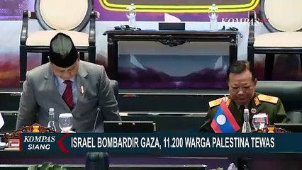 Serangan Israel Berlanjut, Awan Asap Terlihat Membubung Tinggi di Gaza