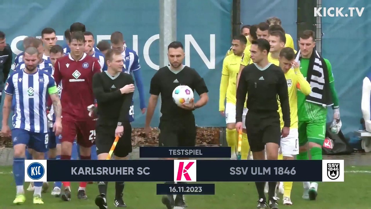 Der Karlsruher SC im Testspiel: Niederlage gegen den SSV Ulm