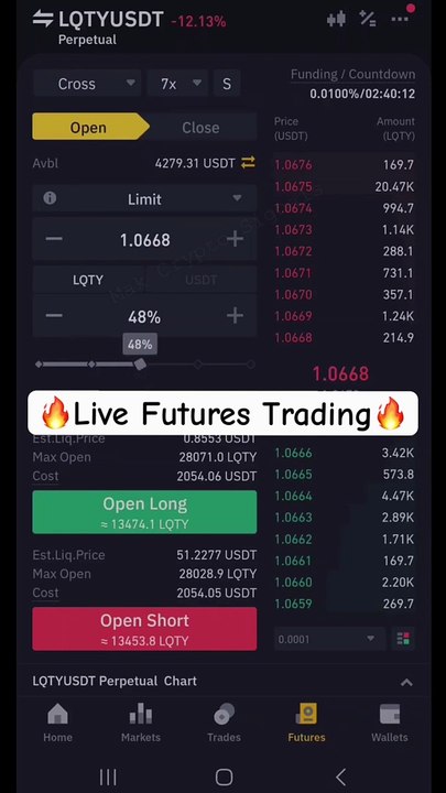 Unbelievable Profit in Trading _ Live Binance Futures Trading @scalping @sig_HD