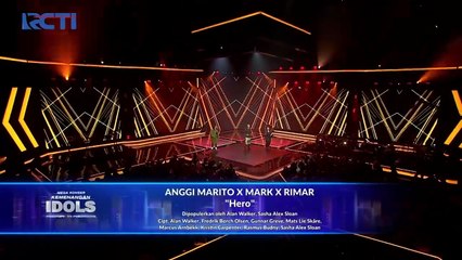 Alan Walker x Indonesian Idol 2023 - HERO by Rimar Callista, Mark Natama and Anggi Marito