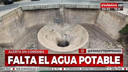 La sequía en Córdoba ya provoca falta de agua potable para los habitantes