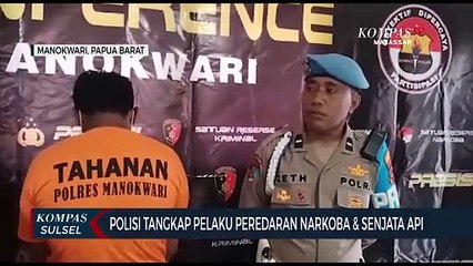 Polisi Tangkap Pelaku Peredaran Narkoba & Senjata Api