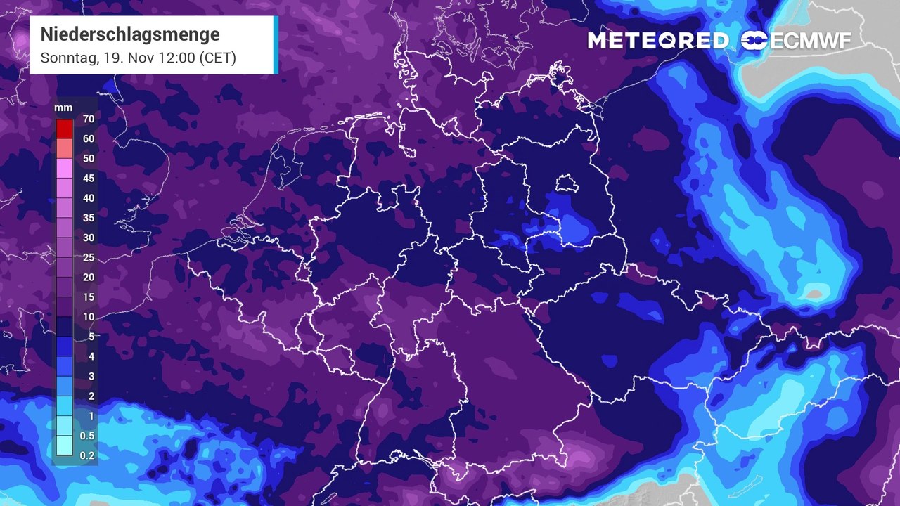 Neue Regenfluten kommen auf Deutschland zu! Die nassen Zeiten gehen einfach weiter!