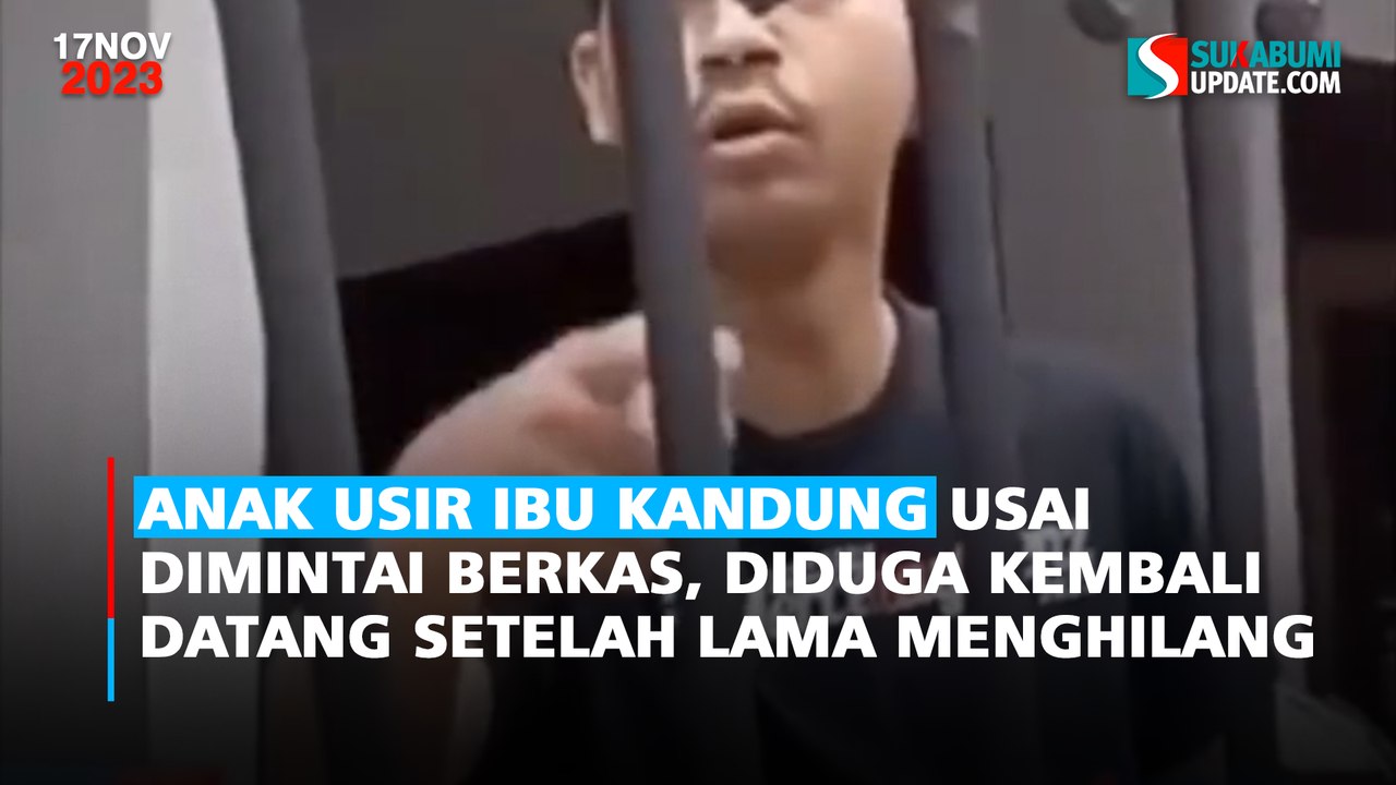Anak Usir Ibu Kandung Usai Dimintai Berkas, Diduga Kembali Datang Setelah Lama Menghilang