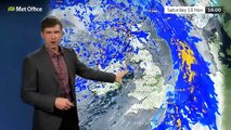 UK weekend weather forecast with Alex Burkill