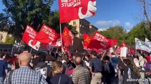 Sciopero, a Palermo manifestano anche gli studenti