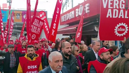 DİSK, yürüyüşünün beşinci gününde Ankara'ya ulaştı