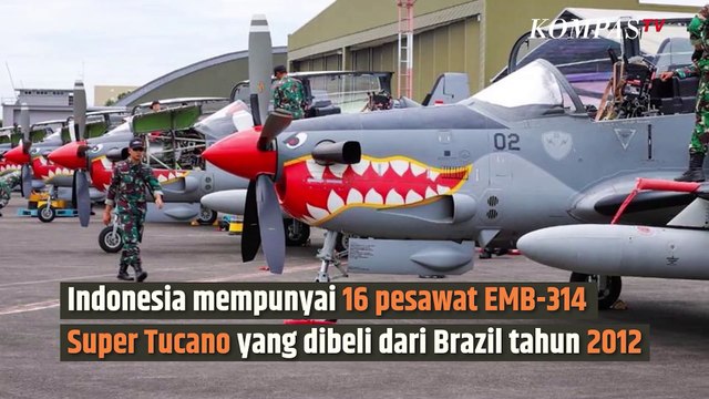 Mengenal Pesawat TNI AU Super Tucano yang Jatuh di Pasuruan | SINAU