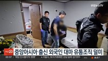 울산해경, 중앙아시아 출신 외국인 대마 유통조직 적발