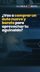 ¿Vas a comprar un auto nuevo y barato para aprovechar tu aguinaldo? Esre es el truco de la Condusef