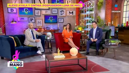 ¡Alexis Ayala y Cinthia Aparicio POSPONEN su Luna de Miel porque prefieren trabajar!