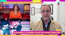 'Luis Miguel SÍ tiene que ir en persona': Abogado de Aracely Arámbula sobre denuncia PENAL