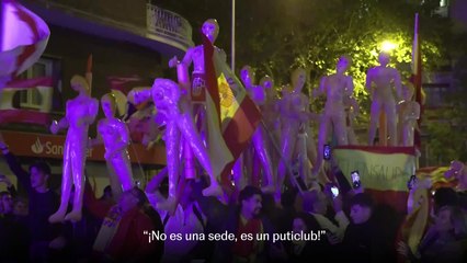 Duodécimo día de manifestaciones en Ferraz