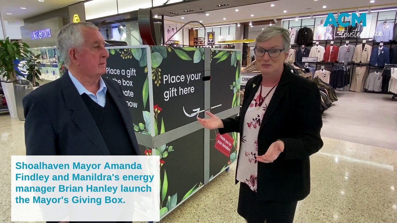 Shoalhaven City Council Mayor's Giving Box launch